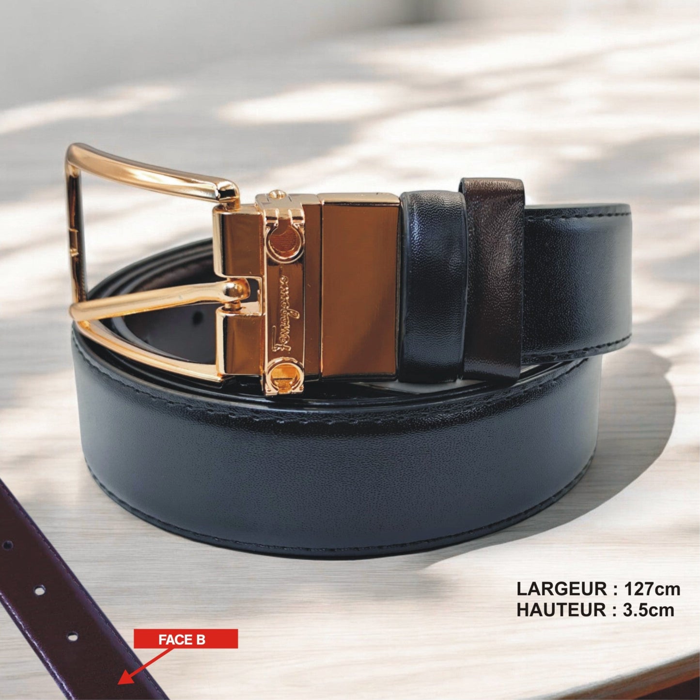Ceinture Ferragamo Double face