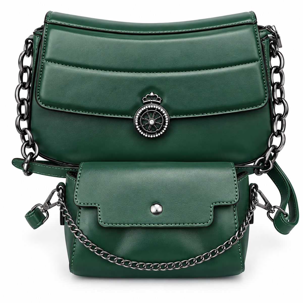 Sac à main PEDRA (Ref : SM36144 Green)