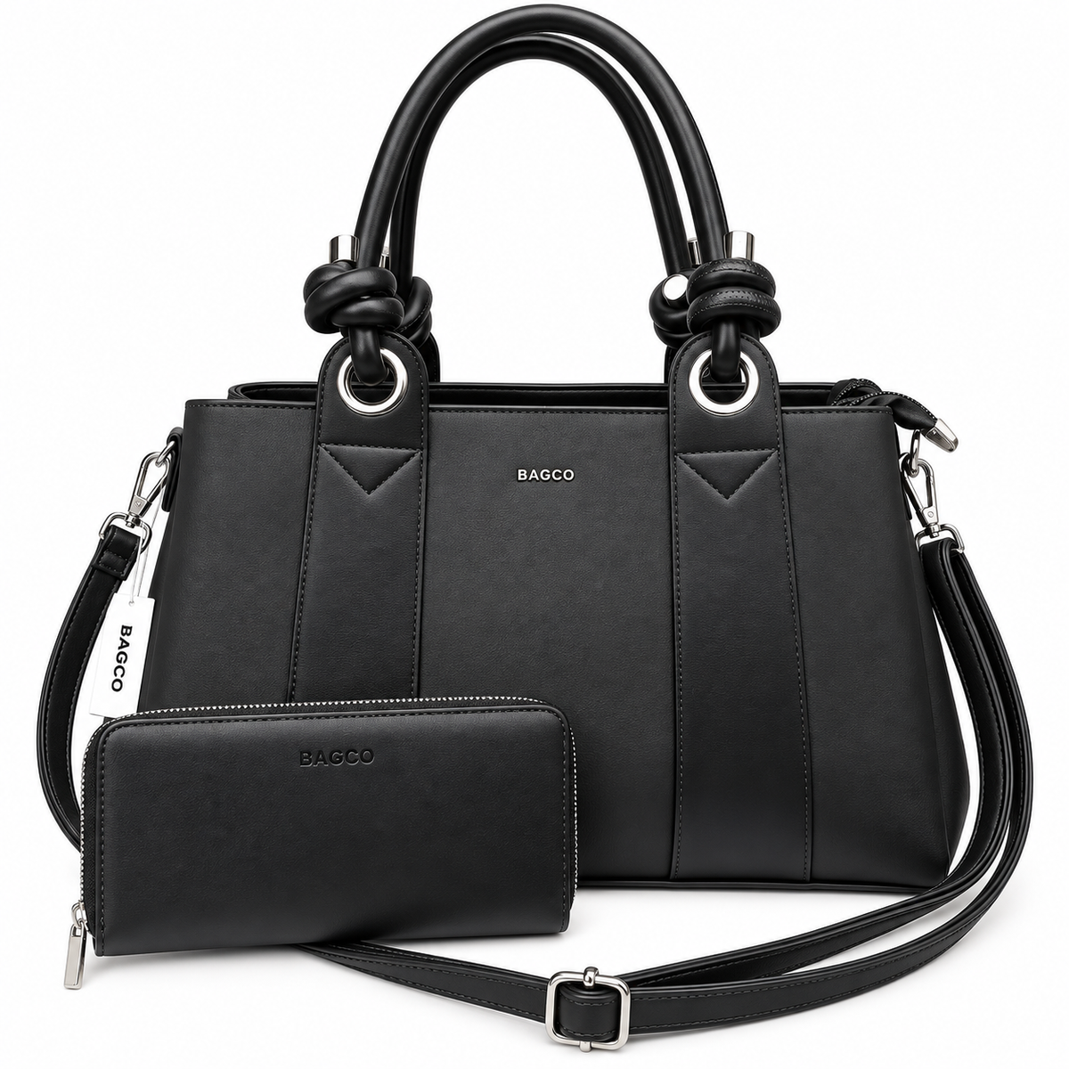 Sac à main BAGCO (Ref : SM07037 Black)