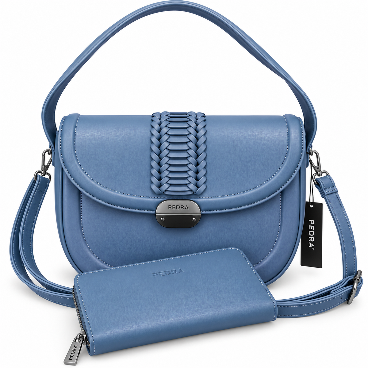 Sac à main PEDRA (Ref : SM61054 Bleu)