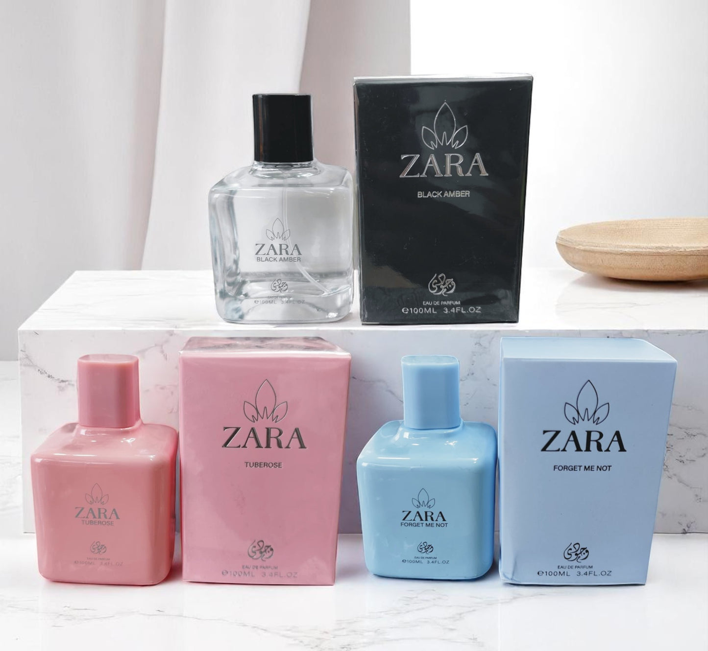 3 Parfums Zara – Élégance et Raffinement