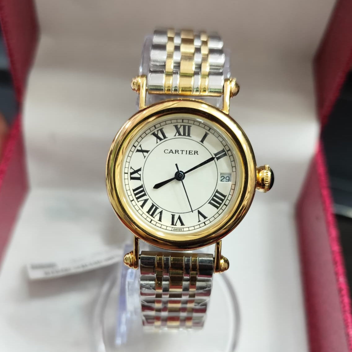 Montre Cartier Classique Bicolore (Ref MM048)