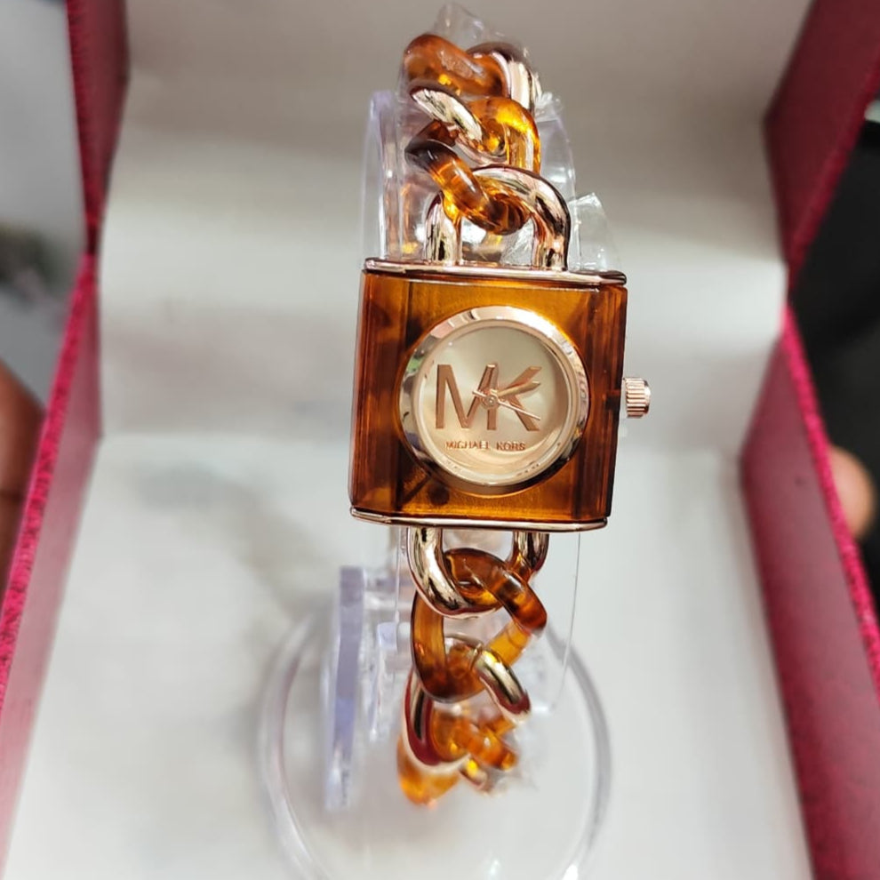 Montre Michael Kors Femme tortoise (Ref MM050)