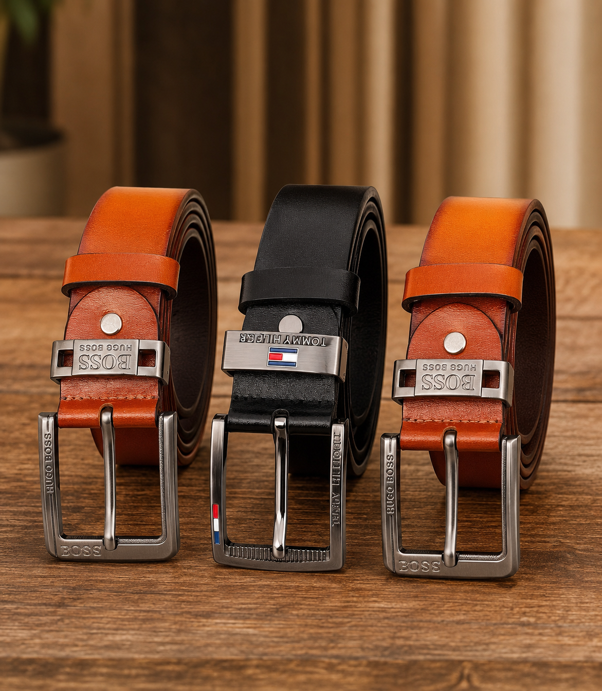 Trio de Ceintures Premium Homme – TRIO 05