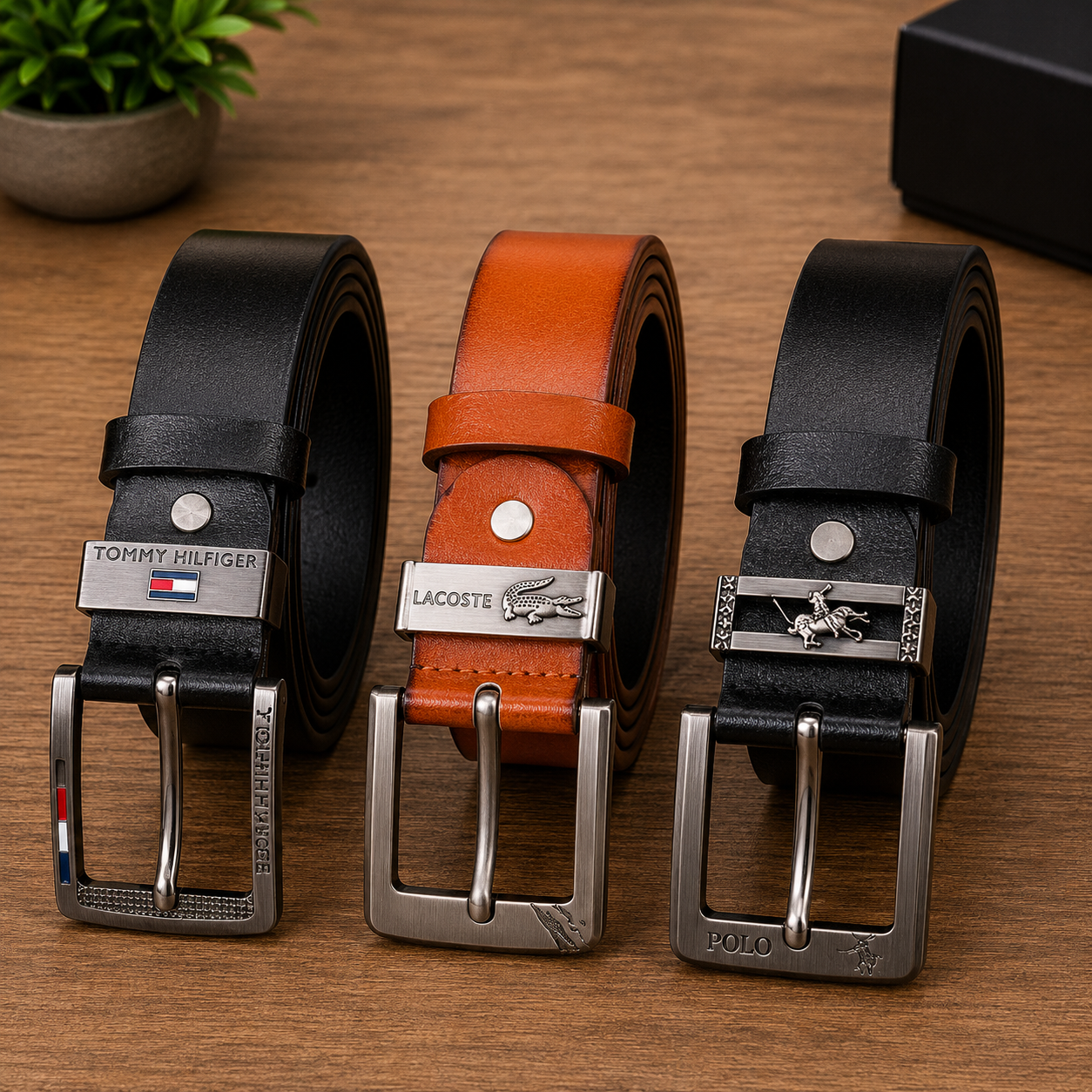 Trio de Ceintures Premium Homme – TRIO 04