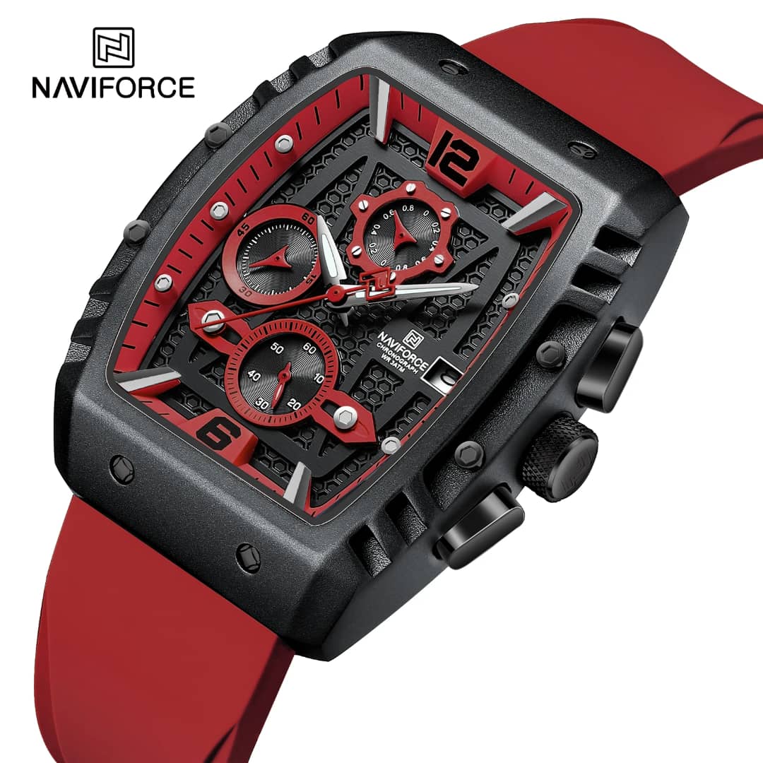 Montre Naviforce (Ref MM154) Bracelet Silicone