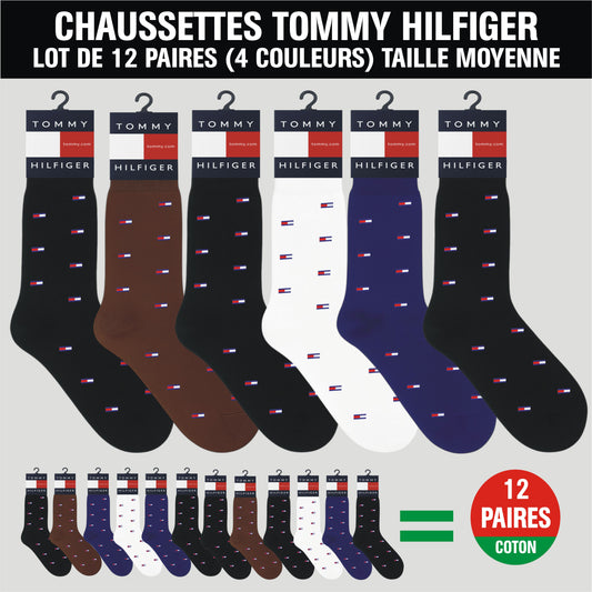 Chaussettes Lot de 12 Paires de Tommy Hilfiger