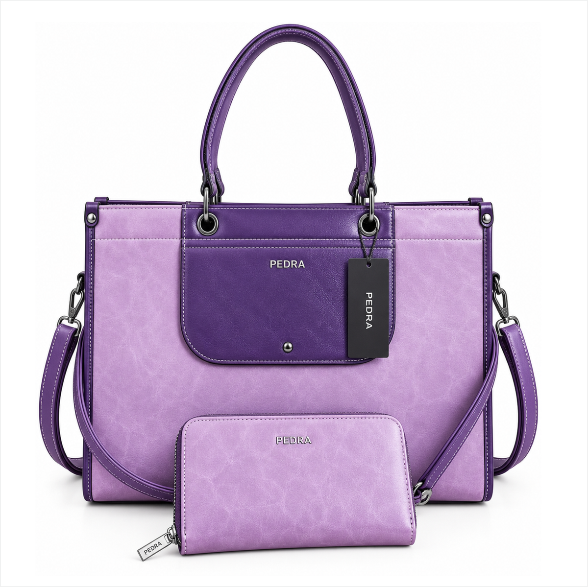 Sac à main PEDRA (Ref : SM56979 Purple Purple)
