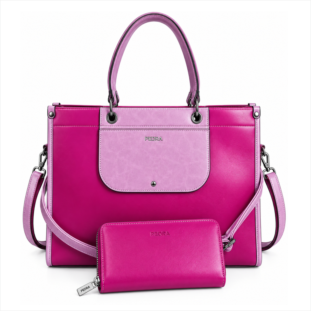 Sac à main PEDRA (Ref : SM56979 Rose Purple)