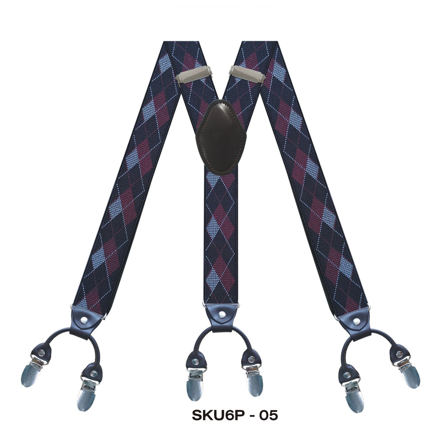 Bretelles 6 Pinces (SKU6P-05)
