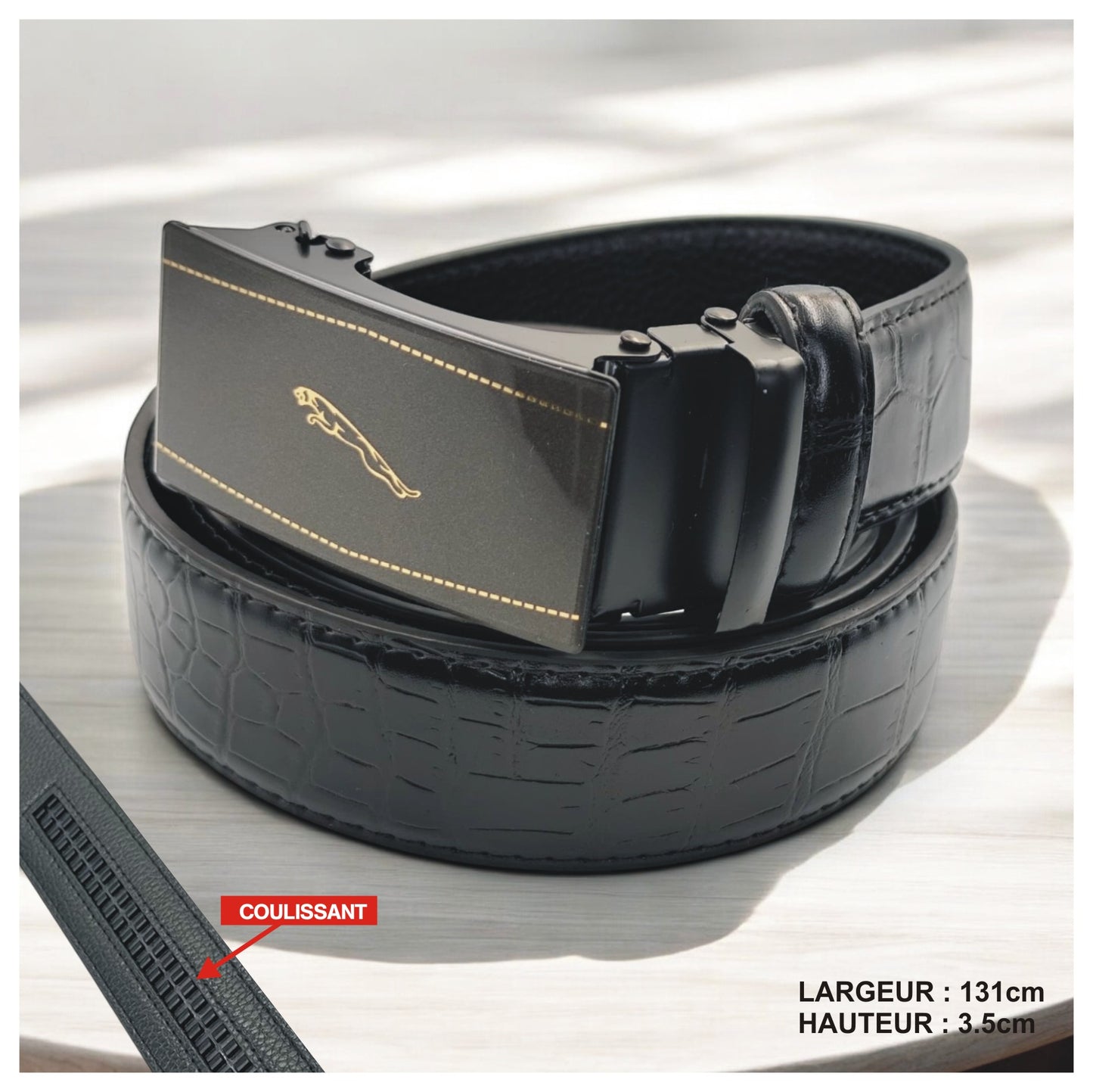 Ceinture Jaguar (Coulissant)