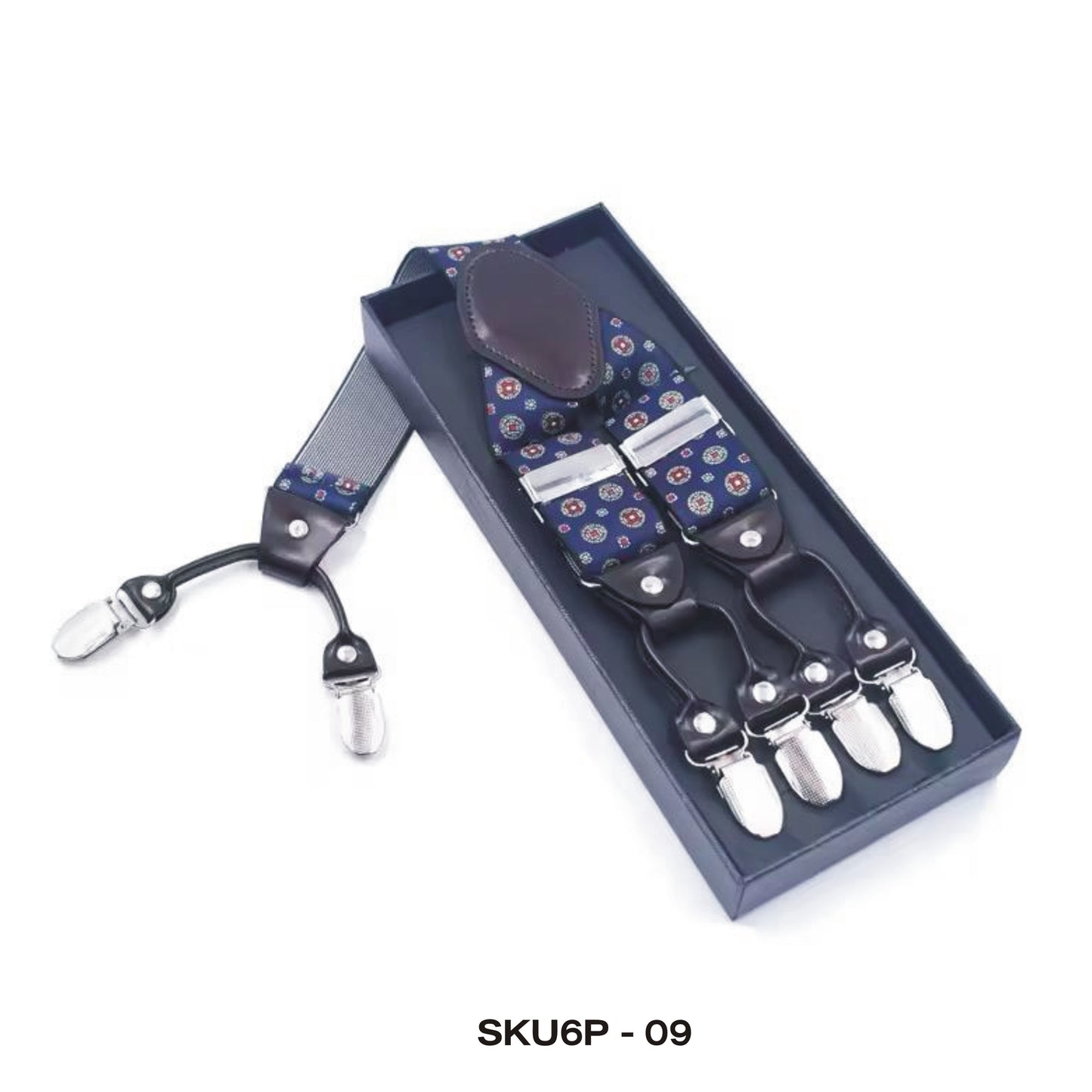 Bretelles 6 Pinces (SKU6P-09)
