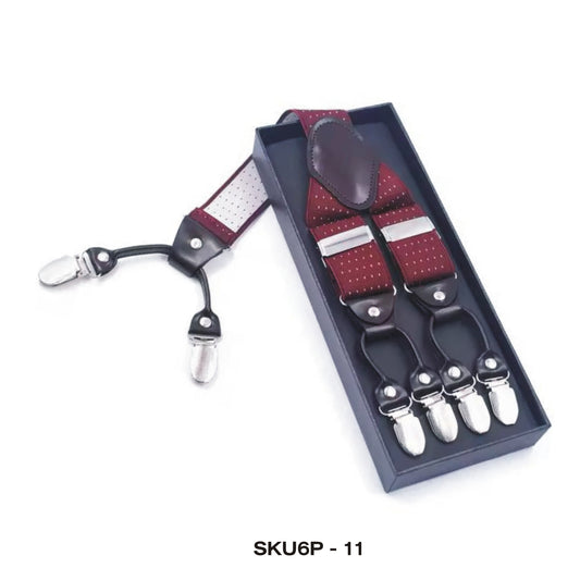 Bretelles 6 Pinces (SKU6P-11)