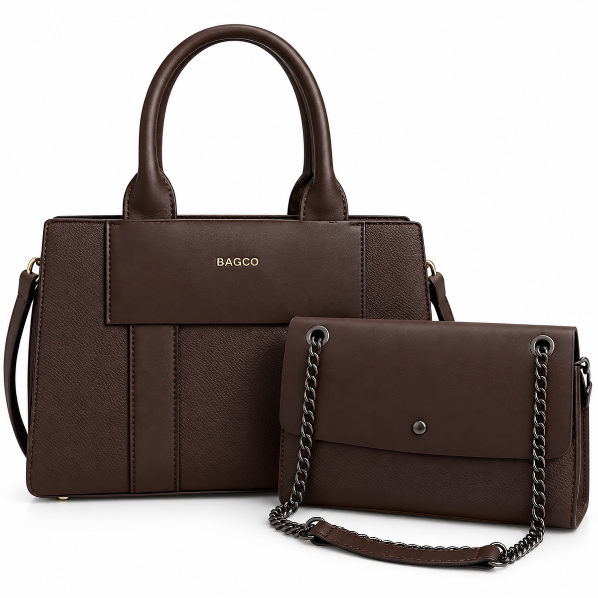 Sac à main BAGCO (Ref : SMBX2293 Coffee)