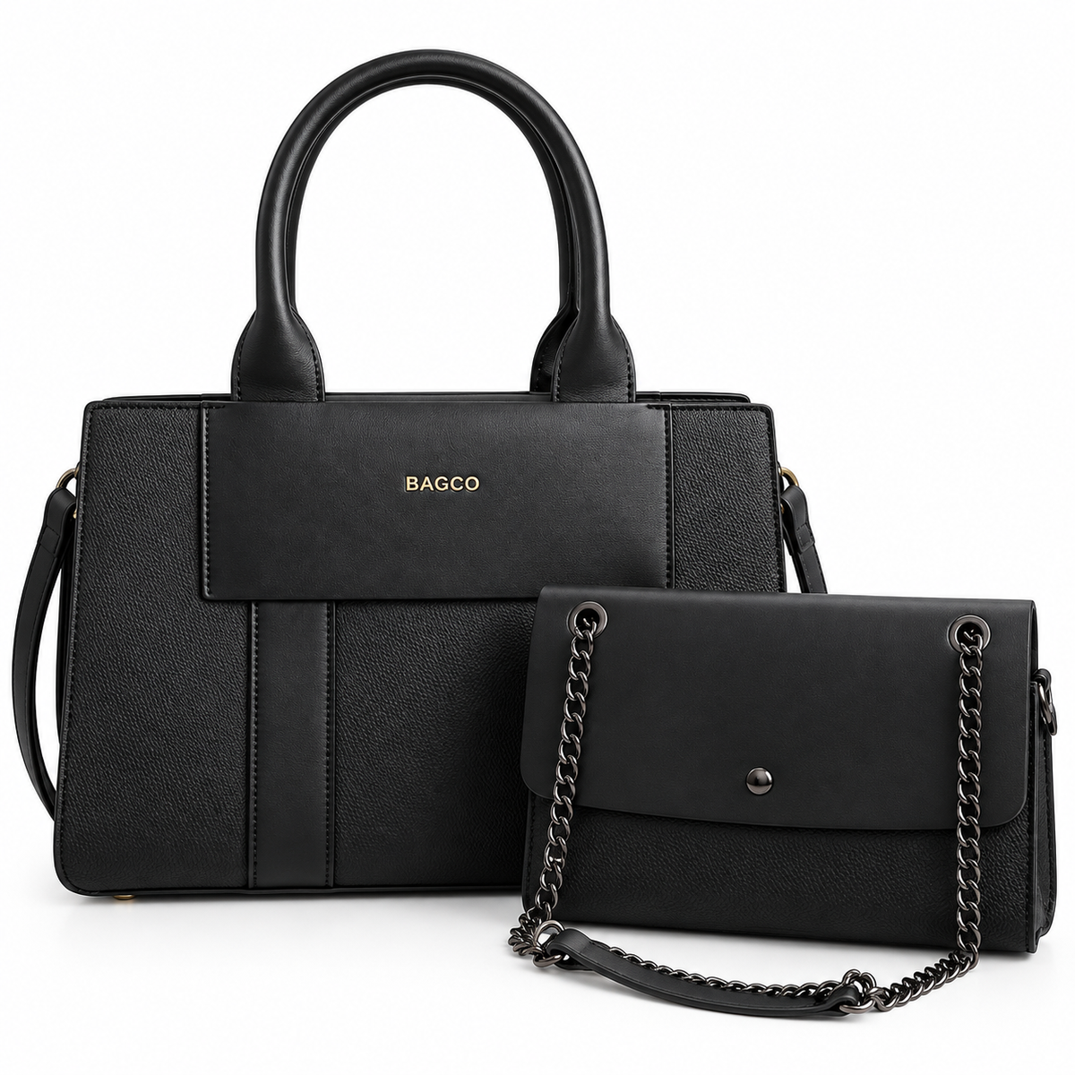 Sac à main BAGCO (Ref : SMBX2293 Black)