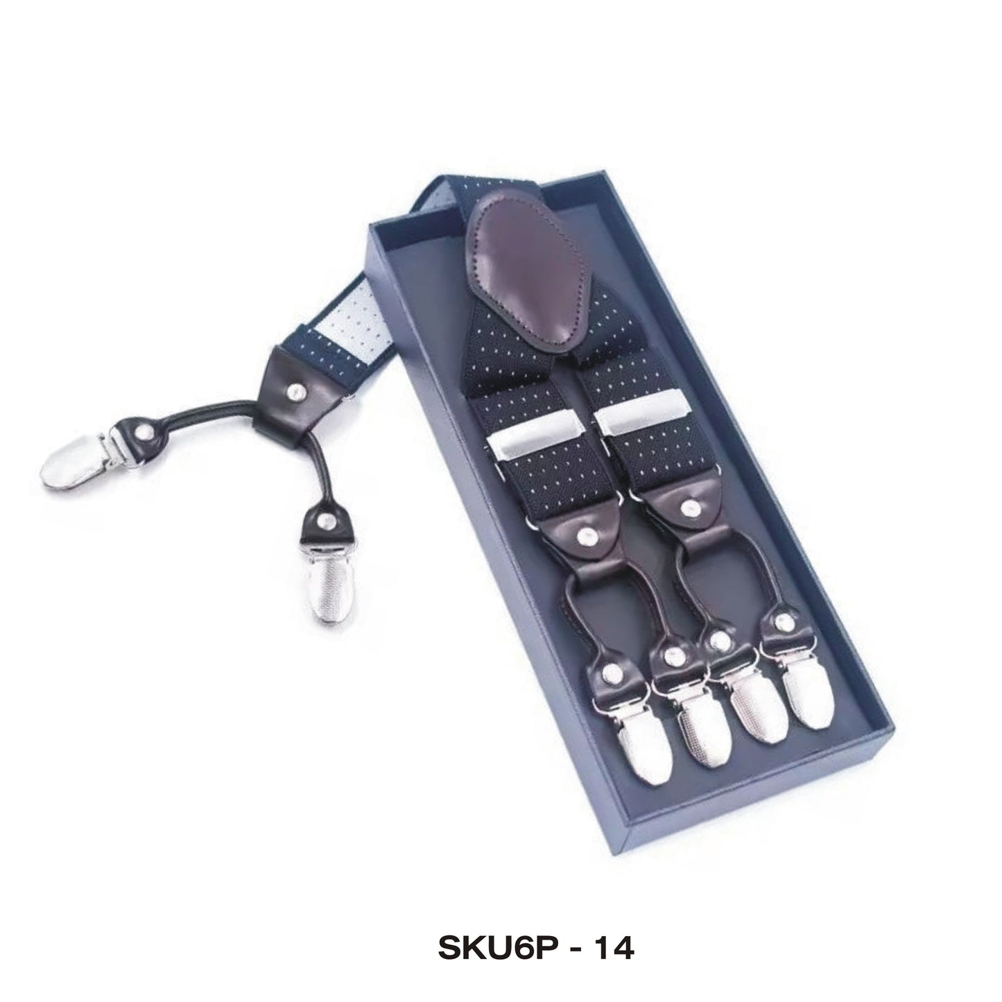 Bretelles 6 Pinces (SKU6P-14)