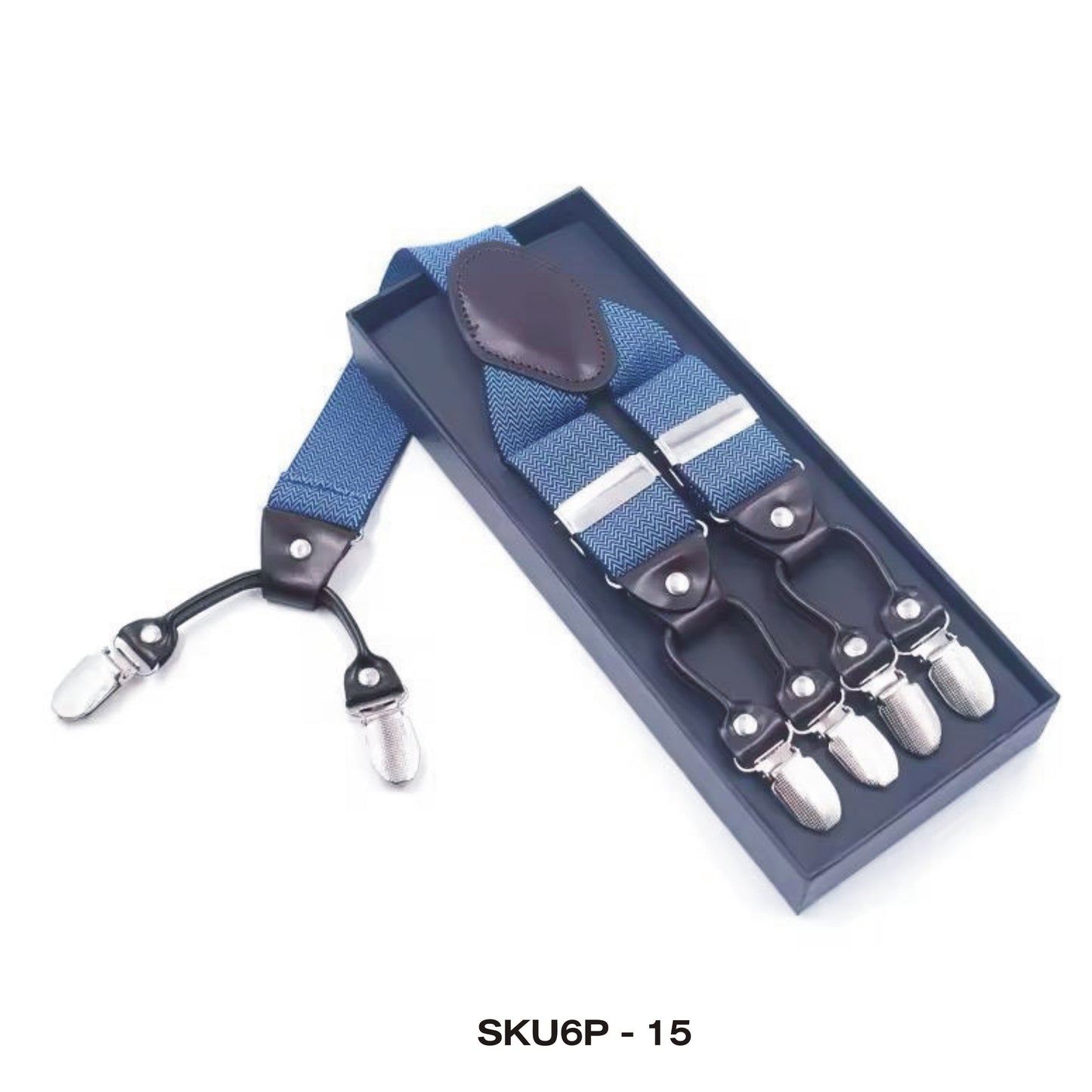 Bretelles 6 Pinces (SKU6P-15)