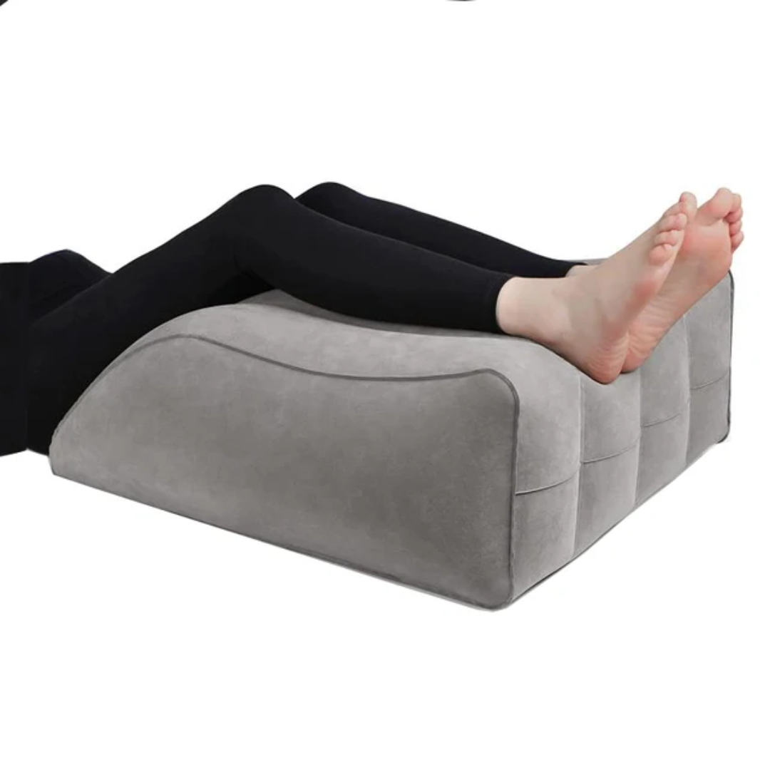 Coussin Gonflable Élévateur de Jambes (Gris)