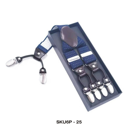 Bretelles 6 Pinces (SKU6P-25)