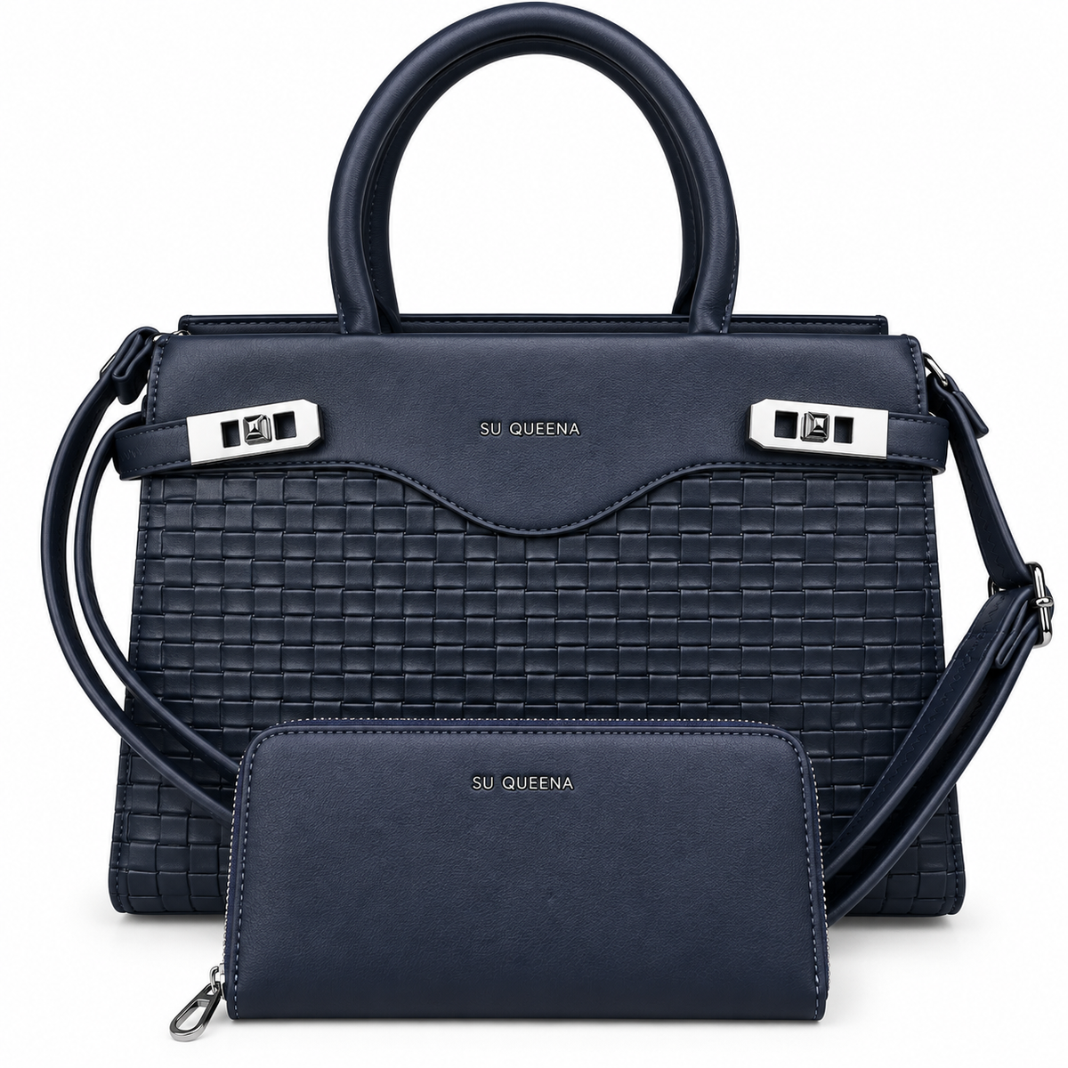 Sac à main SU QUEENA (Ref : SM2702 Blue)