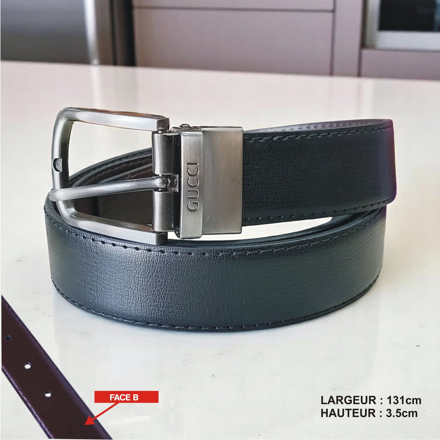 Ceinture Gucci (Double Face) (Ref : CT006)