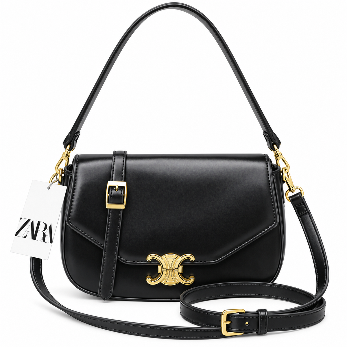 Sac Bandouliere ZARA (Ref : SM8952 Black)
