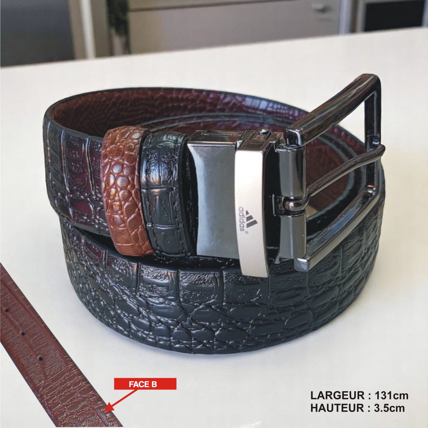 Ceinture Addidas (Double Face) (Ref : CT003)