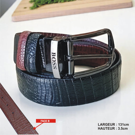 Ceinture Boss (Double Face) (Ref : CT001)