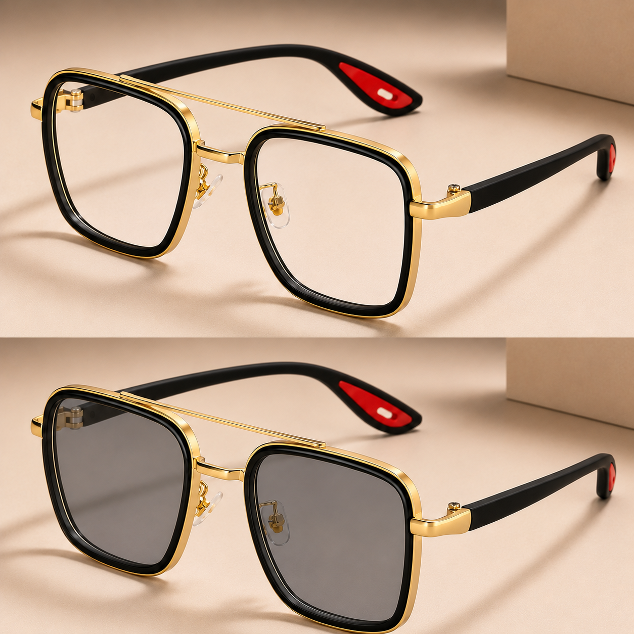 Lunette LP140 (Photochromique & Anti lumière bleue)