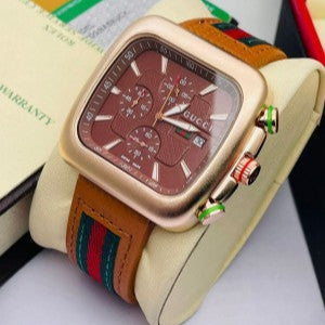 Montre Homme Style Gucci (Ref MM092) Élégance Vintage et Finitions Iconiques