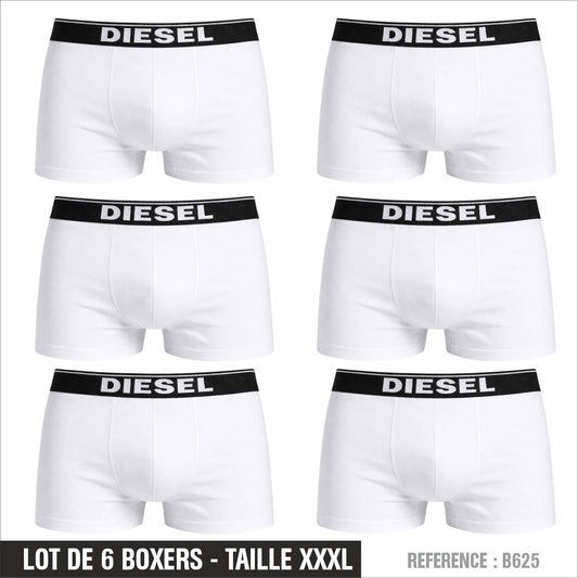 Lot de 6 Boxers DIESEL – Taille XXXL – Réf. B625