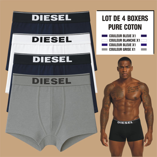 Boxers Diesel (Ref BBBG) Lot de 4 Pièces