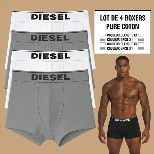 Boxers Diesel (Ref BGBG) Lot de 4 Pièces