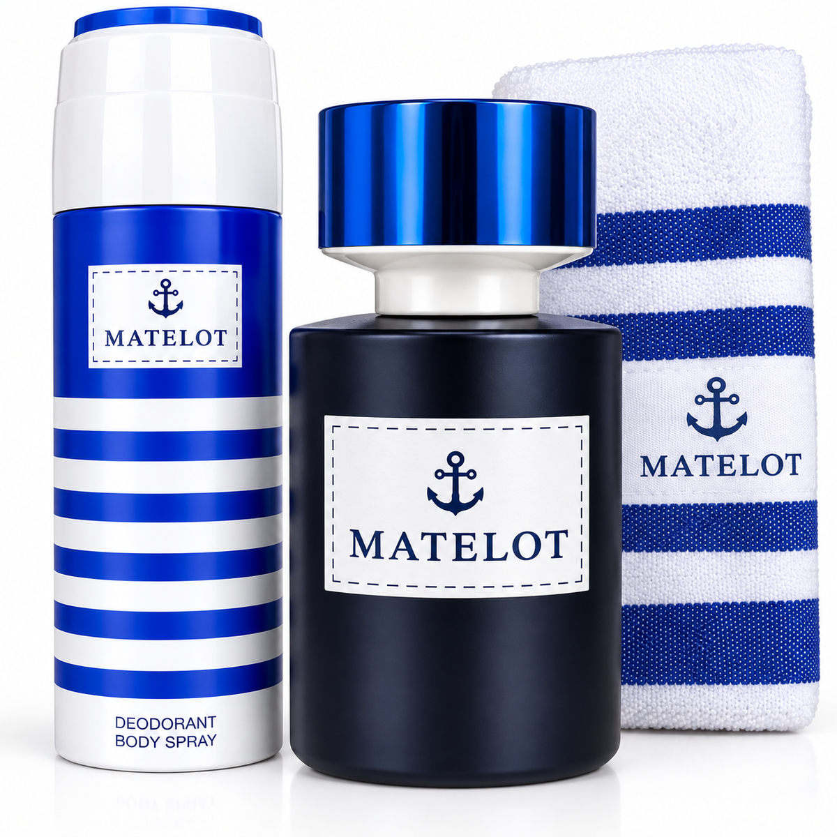 Coffret MATELOT HOMME – Parfum 100 ml + Déodorant 200 ml