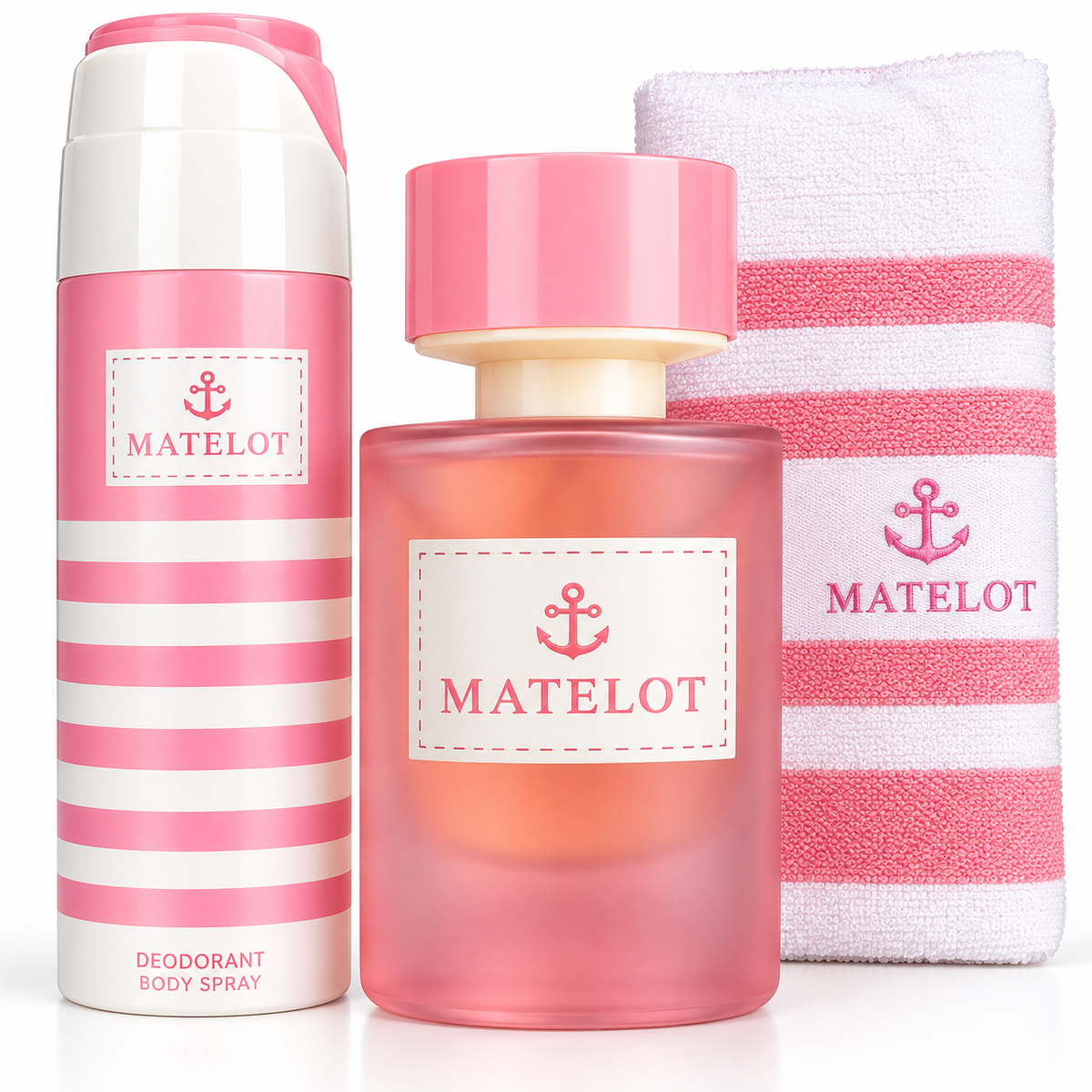 Coffret MATELOT FEMME – Parfum 100 ml + Déodorant 200 ml