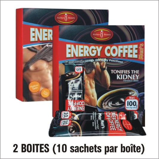 Energy Coffee Men's (2 boîtes)