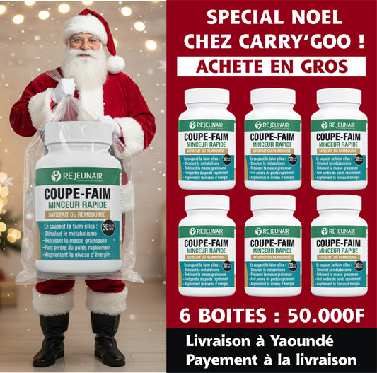 Gélules Coupe-Faim (Pack de 6 Boîtes)