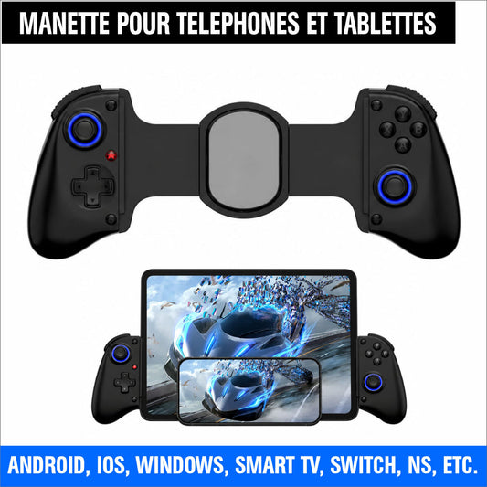 Manettes pour Téléphone et Tablettes (BSP-D11 Noir)