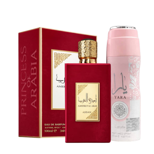 Pack Ameerat Al Arab (Parfum 100ml et Deo Yara 200ml)