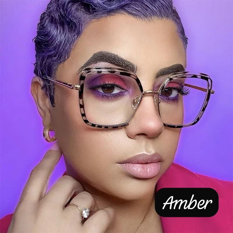 Lunettes Amber (Photochromique, Anti lumière bleue)