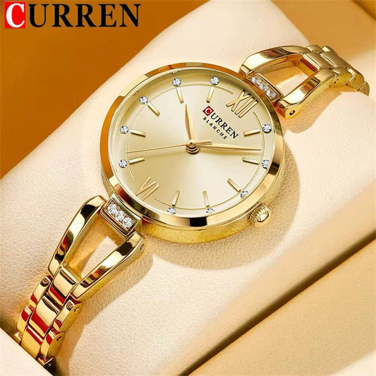 Montre Femme CURREN (Ref MC088) Élégance Dorée