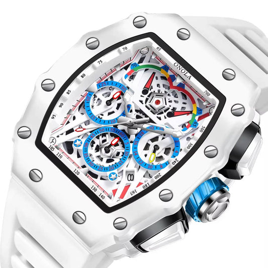 Montre Anola Blanche (Ref MM106)