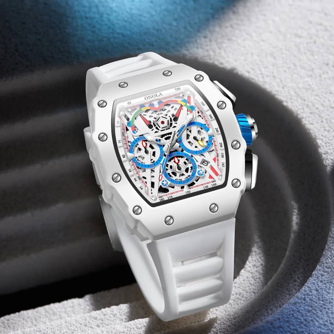 Montre Anola Blanche (Ref MM106)