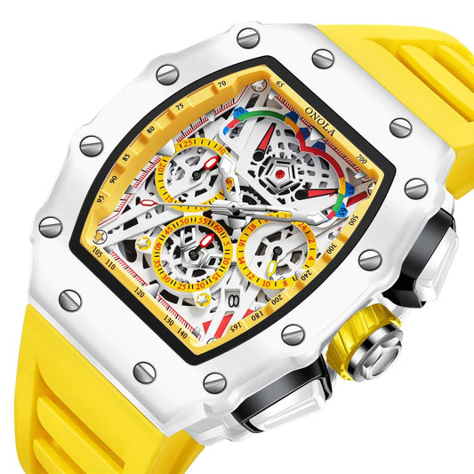 Montre Anola Jaune (Ref MM117)