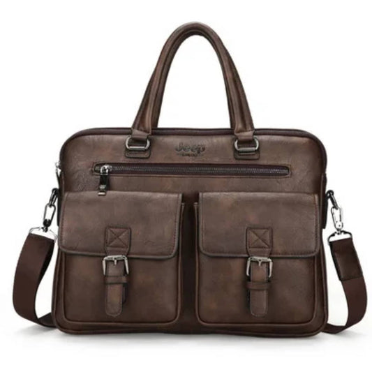 Sac Malette Marron Foncé (Ref M002)