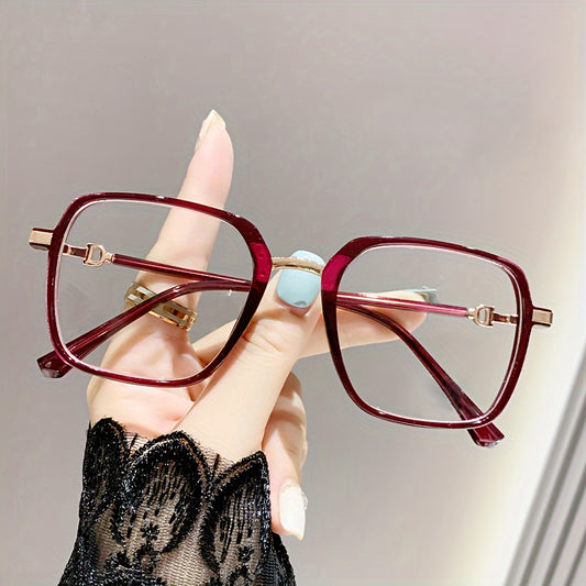 Lunettes de la Myopie. Couleur Rouge (Photochromiques)