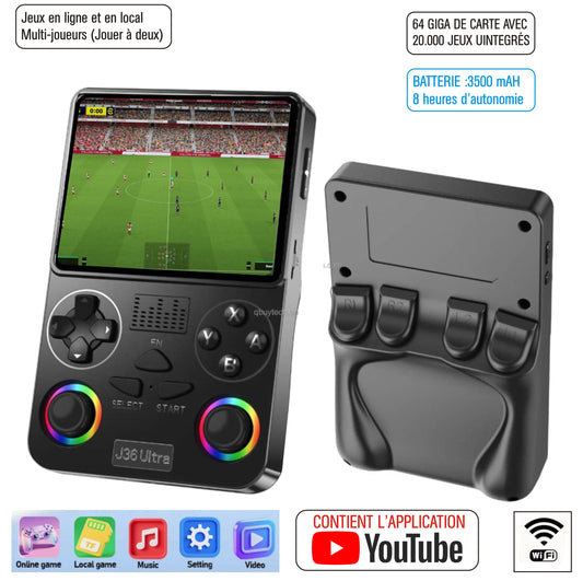 Game Console J36 Ultra Noire Opaque