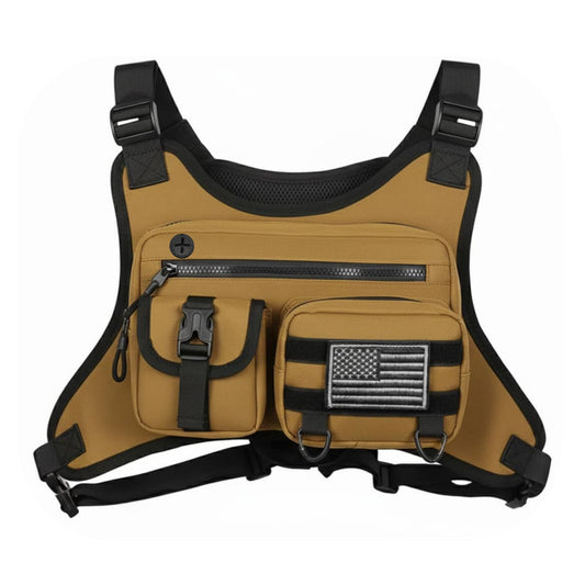 Sac Poitrine de Sport Marron