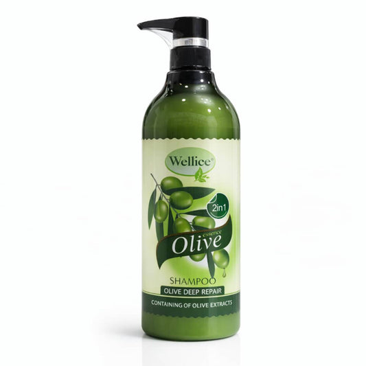 Olive Essence 2 en 1 - Shampooing/Démêlant (1.3 Litre)
