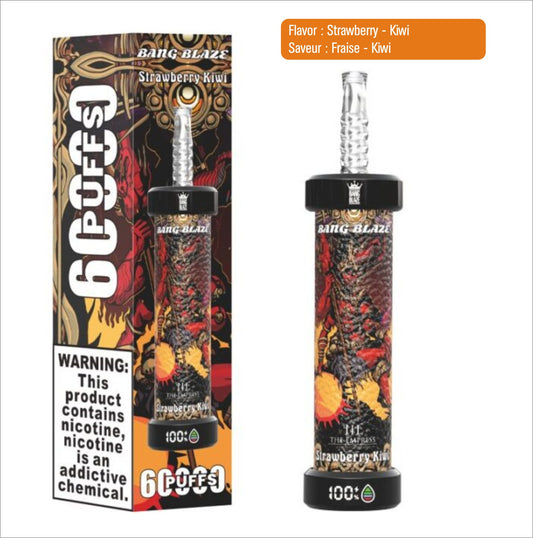 60k Puffs - Strawberry Kiwi – Fraise Kiwi